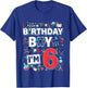 Kids Scientist 6th Birthday Boy I'm 6 Years Science experiments T-Shirt - T-Shirt | Royal