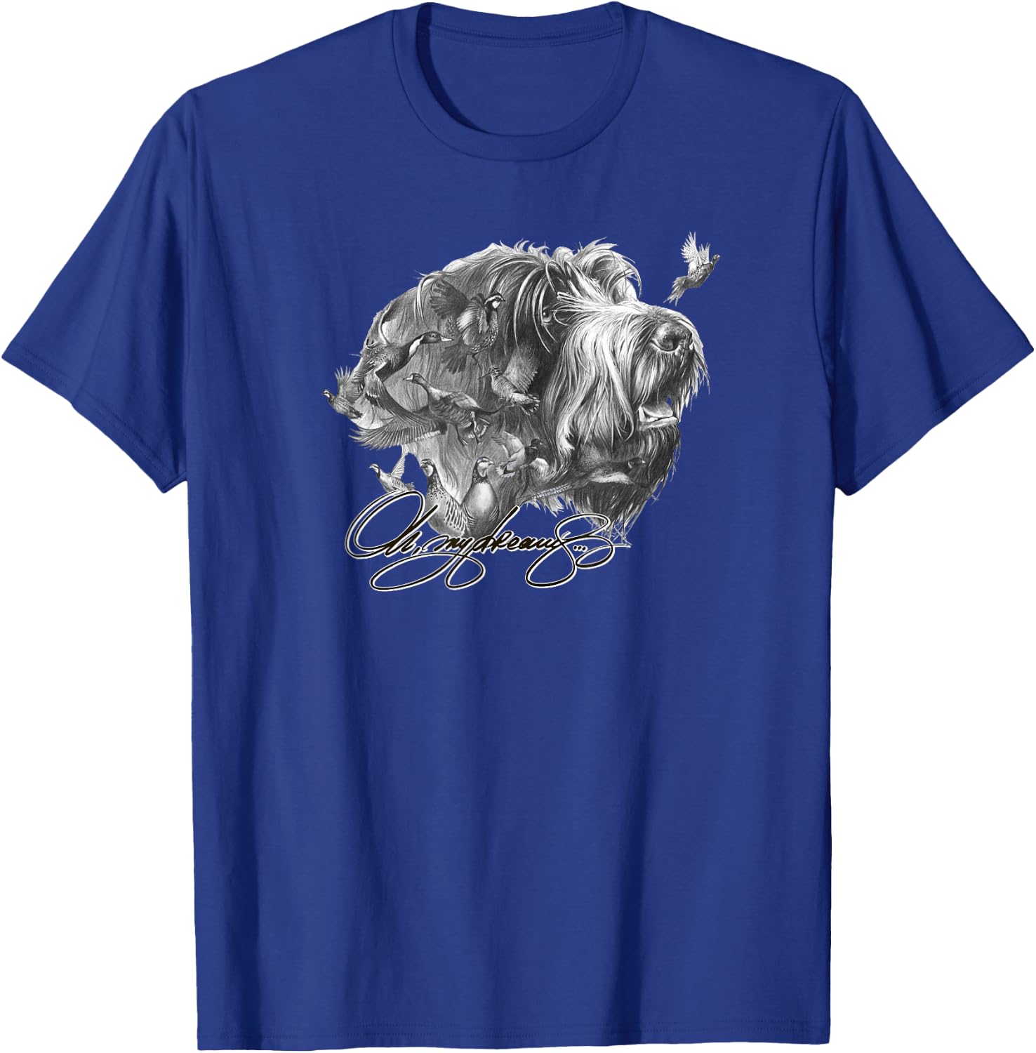 Wirehaired Pointing Griffon Shirt T-Shirt - T-Shirt | Royal