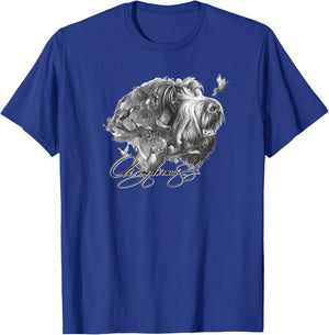 Wirehaired Pointing Griffon Shirt T-Shirt - T-Shirt | Royal