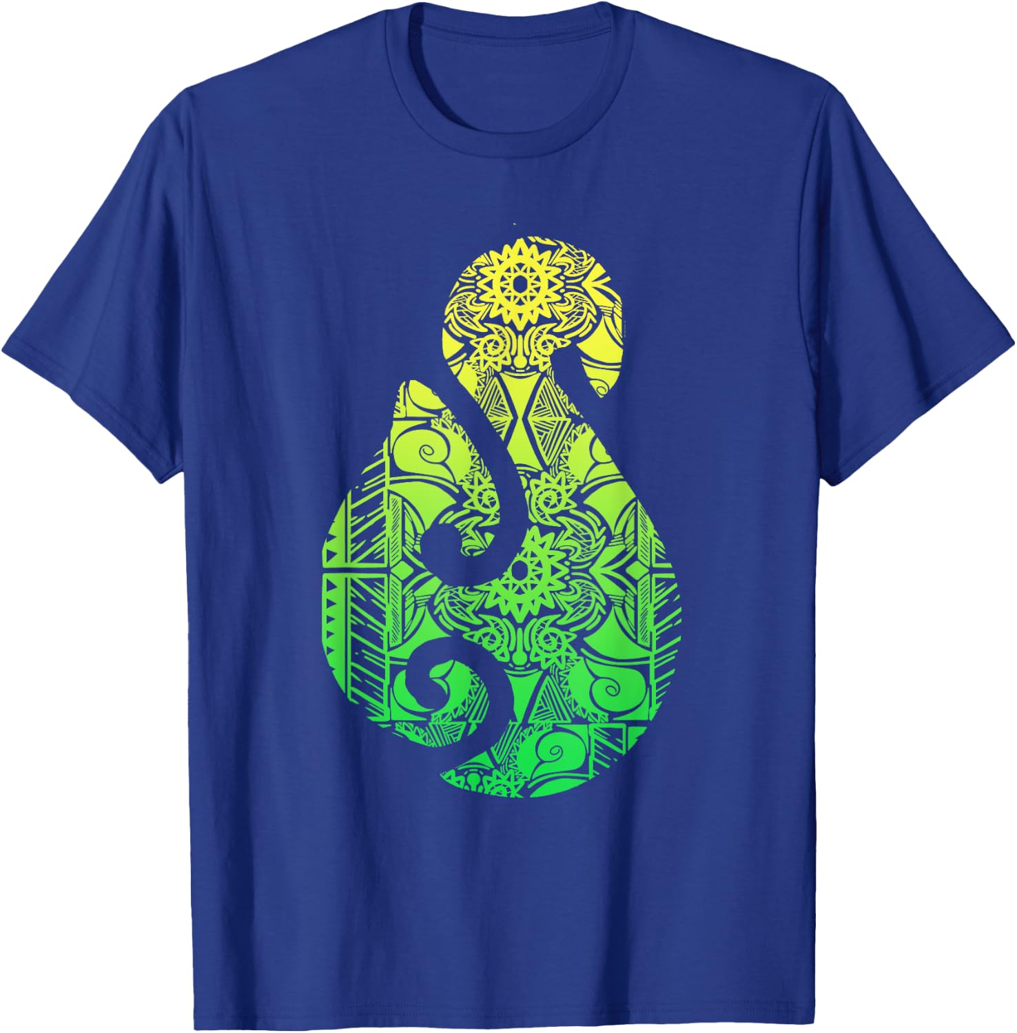 Maori Hook Polynesian New Zealand Culture Tattoo T-Shirt - T-Shirt | Royal