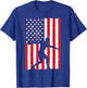 Funny Discus Throwing Art Women US Flag Discus Lover T-Shirt - T-Shirt | Royal