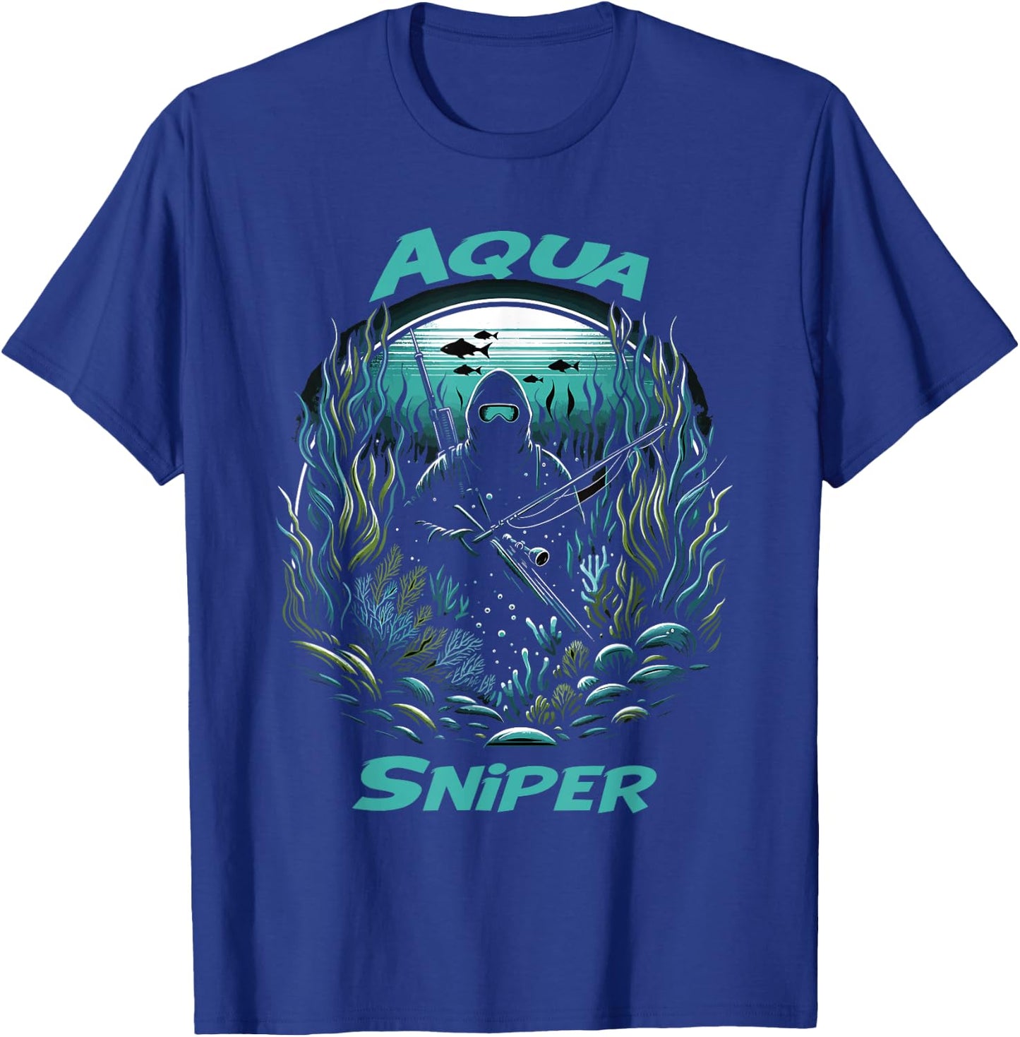 Spearfishing T-Shirt - T-Shirt | Royal