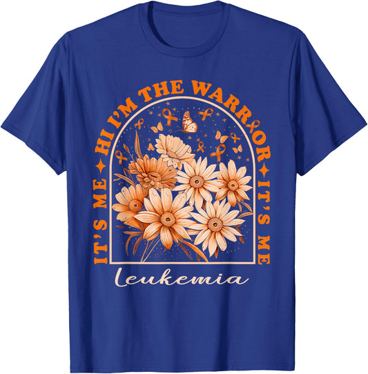 vintage It's me I'm the warrior leukemia cancer T-Shirt - T-Shirt | Royal