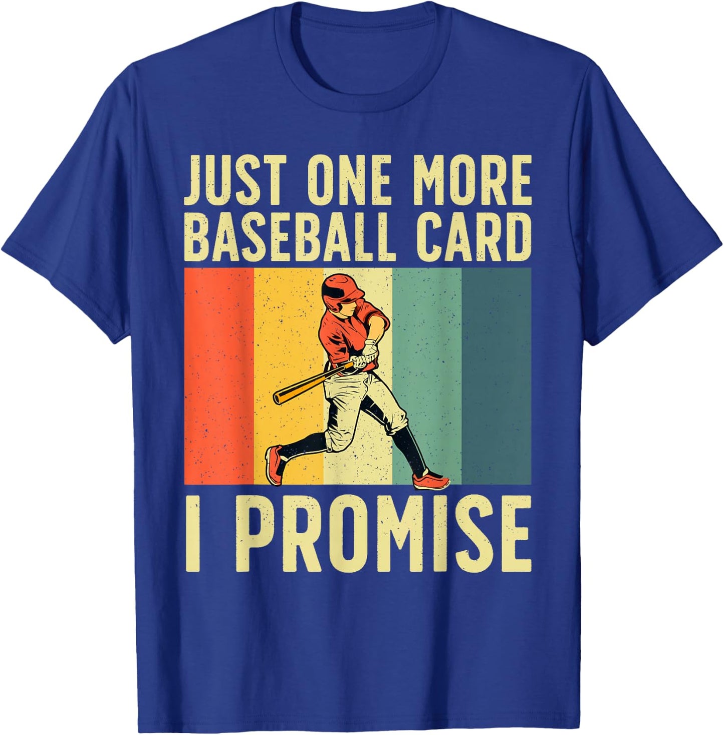 Baseball Card Collector Women Boys Card Collecting T-Shirt - T-Shirt | Royal