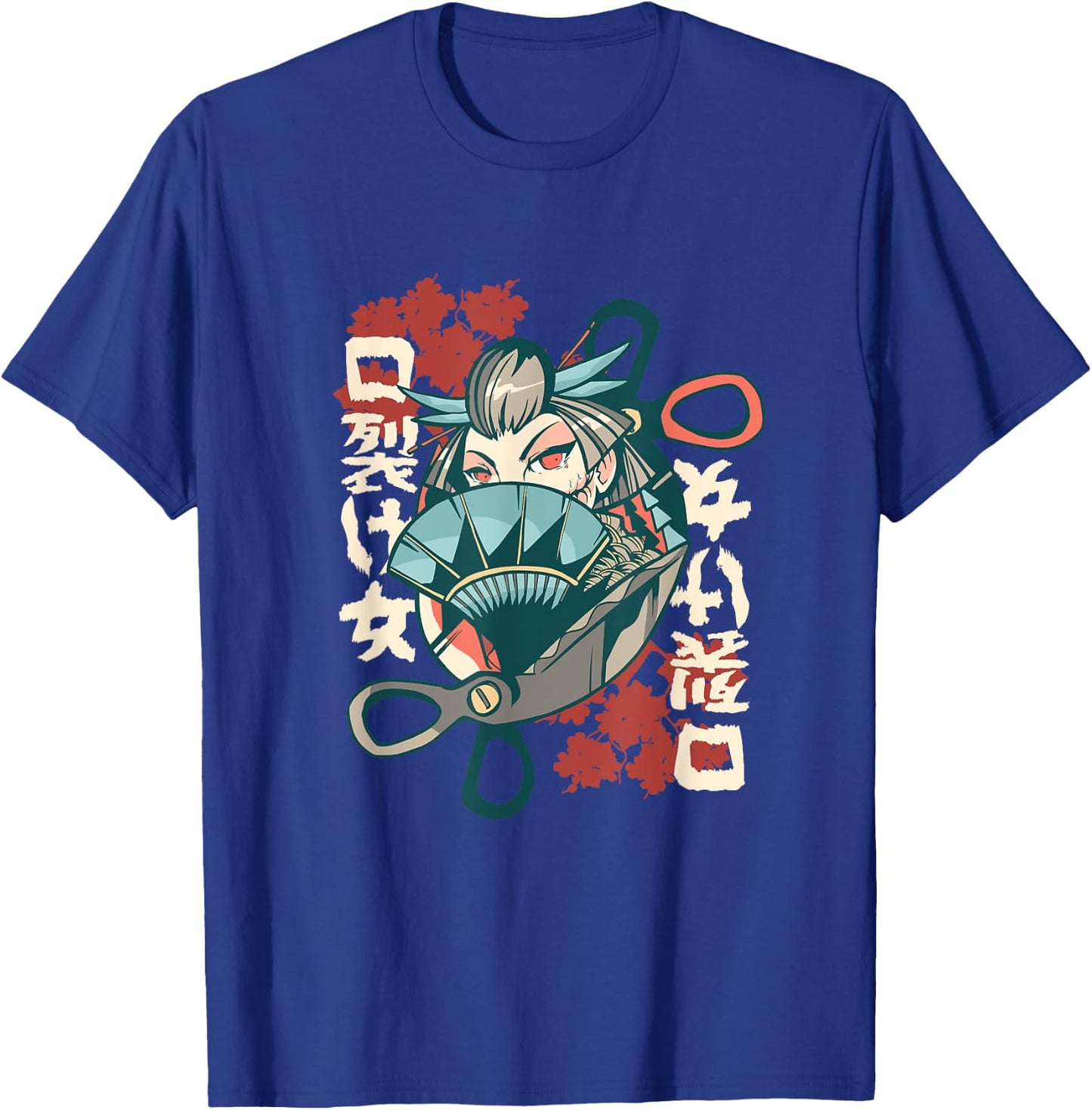 Japanese Kuchisake Onna T-Shirt - T-Shirt | Royal
