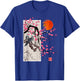 Vintage Sakura Blossom Japanese Cherry Scenery Gift T-Shirt - T-Shirt | Royal