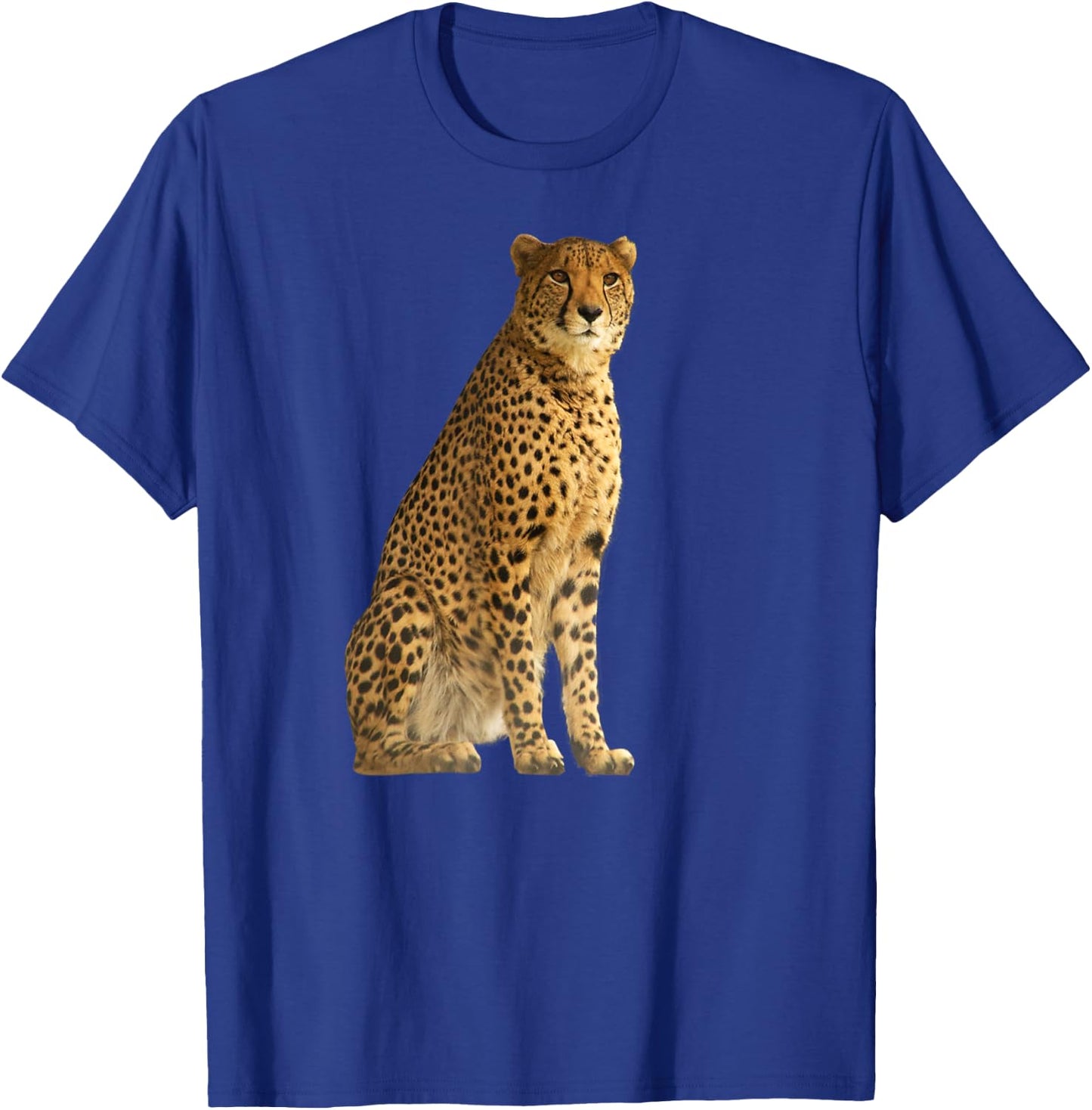 Cheetah Predatory Cat Africa Cat Wild Illustration Women Kids T-Shirt - T-Shirt | Royal