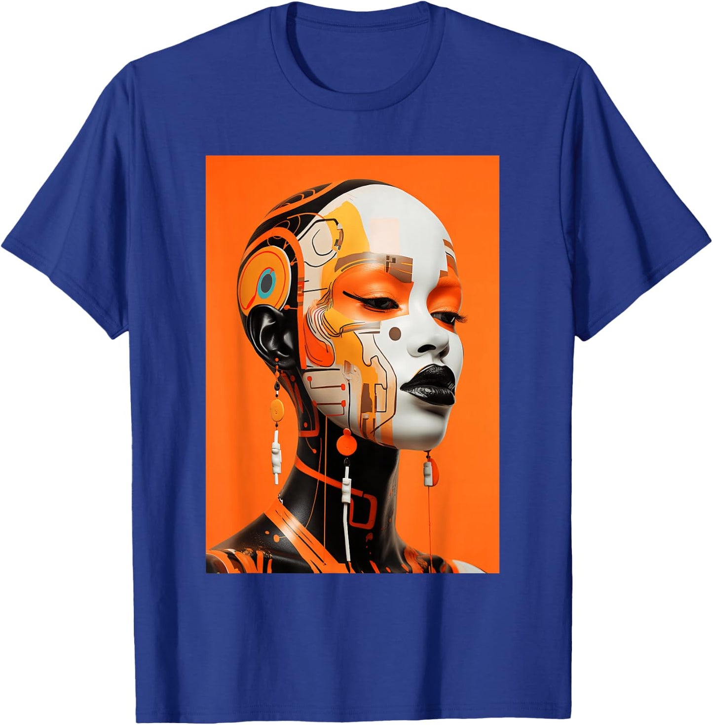 Afrofuturism: Art Photography T-Shirt - T-Shirt | Royal