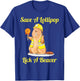 Save A Lollipop Lick A Beaver Funny Sarcastic T-Shirt - T-Shirt | Royal