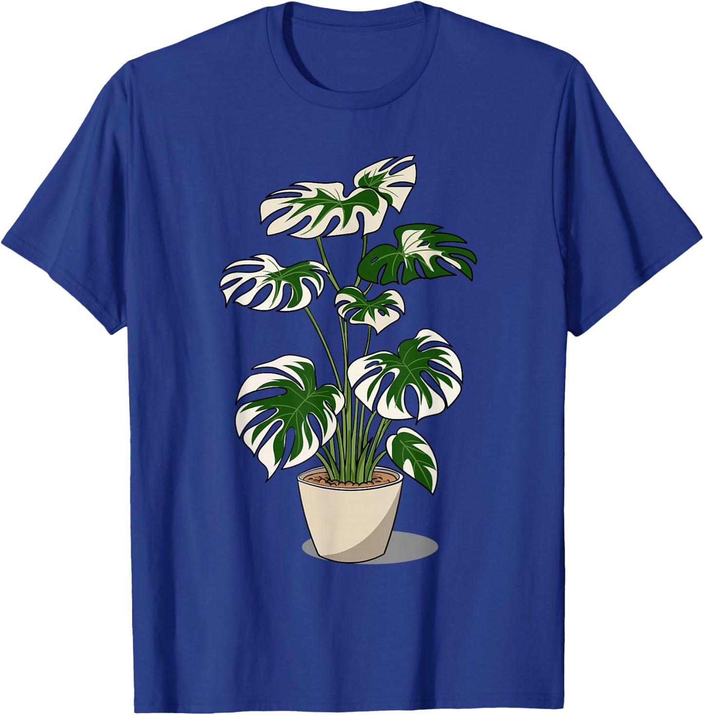 Variegated Monstera Deliciosa Variegata Plant T-Shirt - T-Shirt | Royal