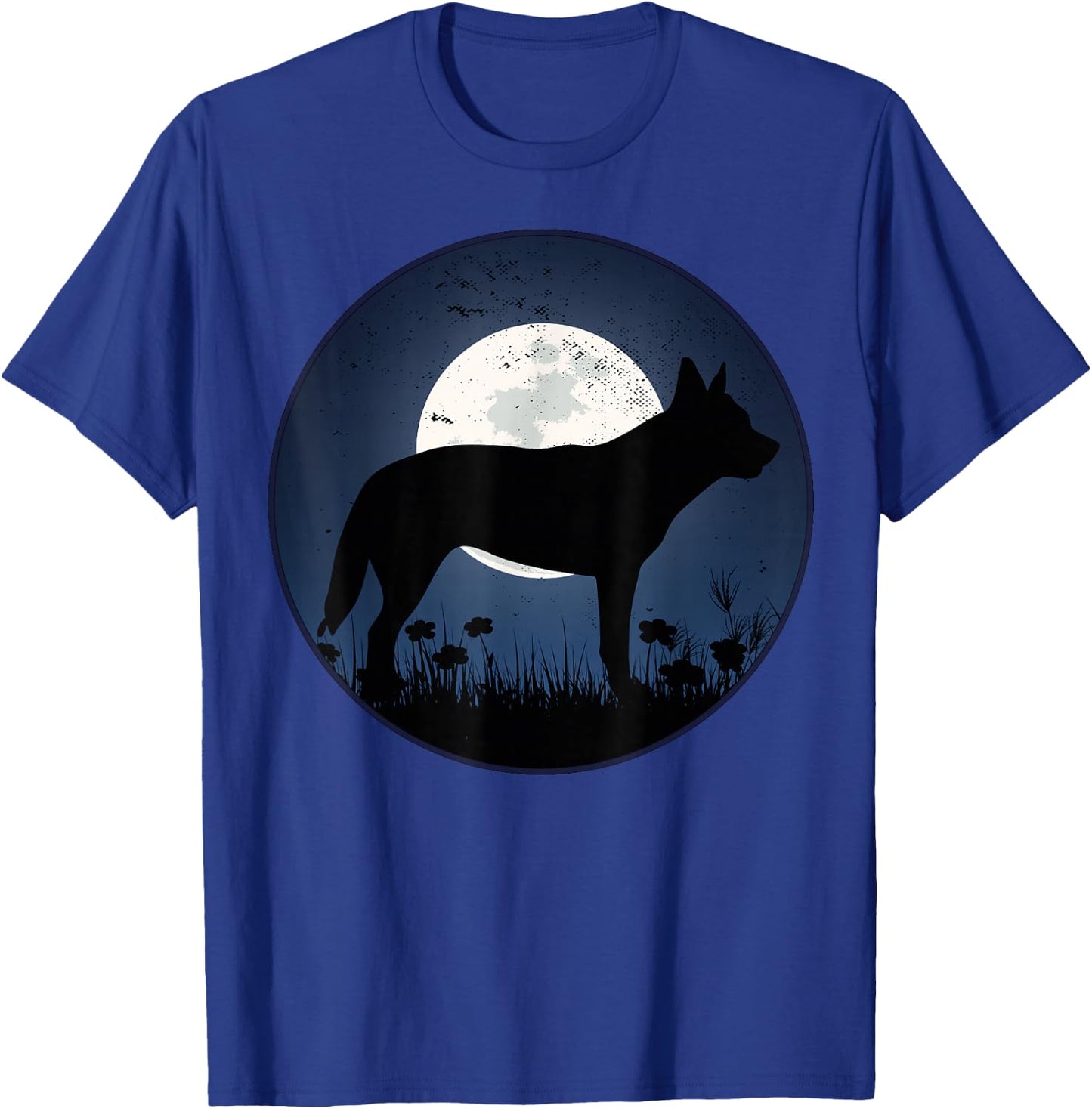 Australian Cattle Dog Red Blue Heeler T-Shirt - T-Shirt | Royal