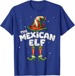 I'm The Mexican Elf Family Matching Group Christmas T-Shirt - T-Shirt | Royal