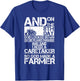 On The 8Th Day God Made Farmer T-Shirt - T-Shirt | Royal