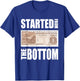 Started From Bottom Food Stamp Apparel T-Shirt - T-Shirt | Royal