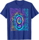 Bruh I'm 8 Year Old It's My 8th Birthday Boy Retro Tie Dye T-Shirt - T-Shirt | Royal