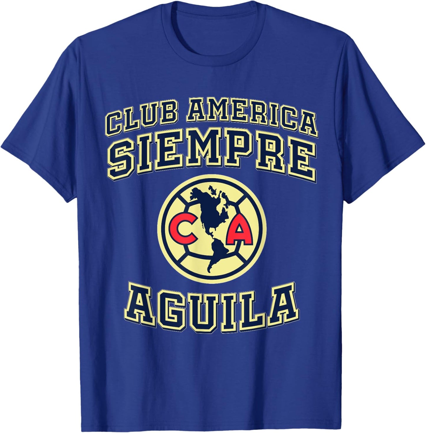 Club America - Score Big with Our Exclusive Collection T-Shirt - T-Shirt | Royal
