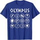 Greek Gods and Goddesses of Olympus Greek Mythology T-Shirt - T-Shirt | Royal