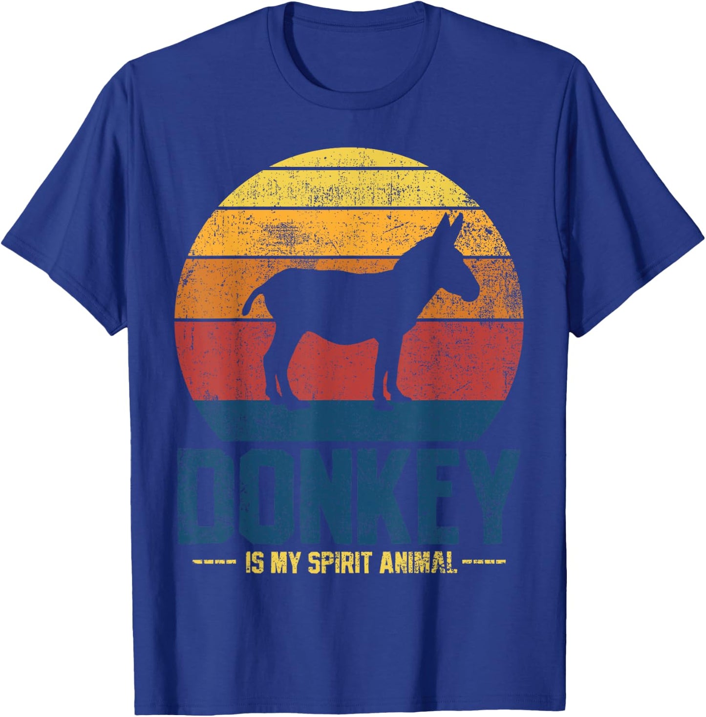 Donkey Farmer Vintage T-Shirt - T-Shirt | Royal