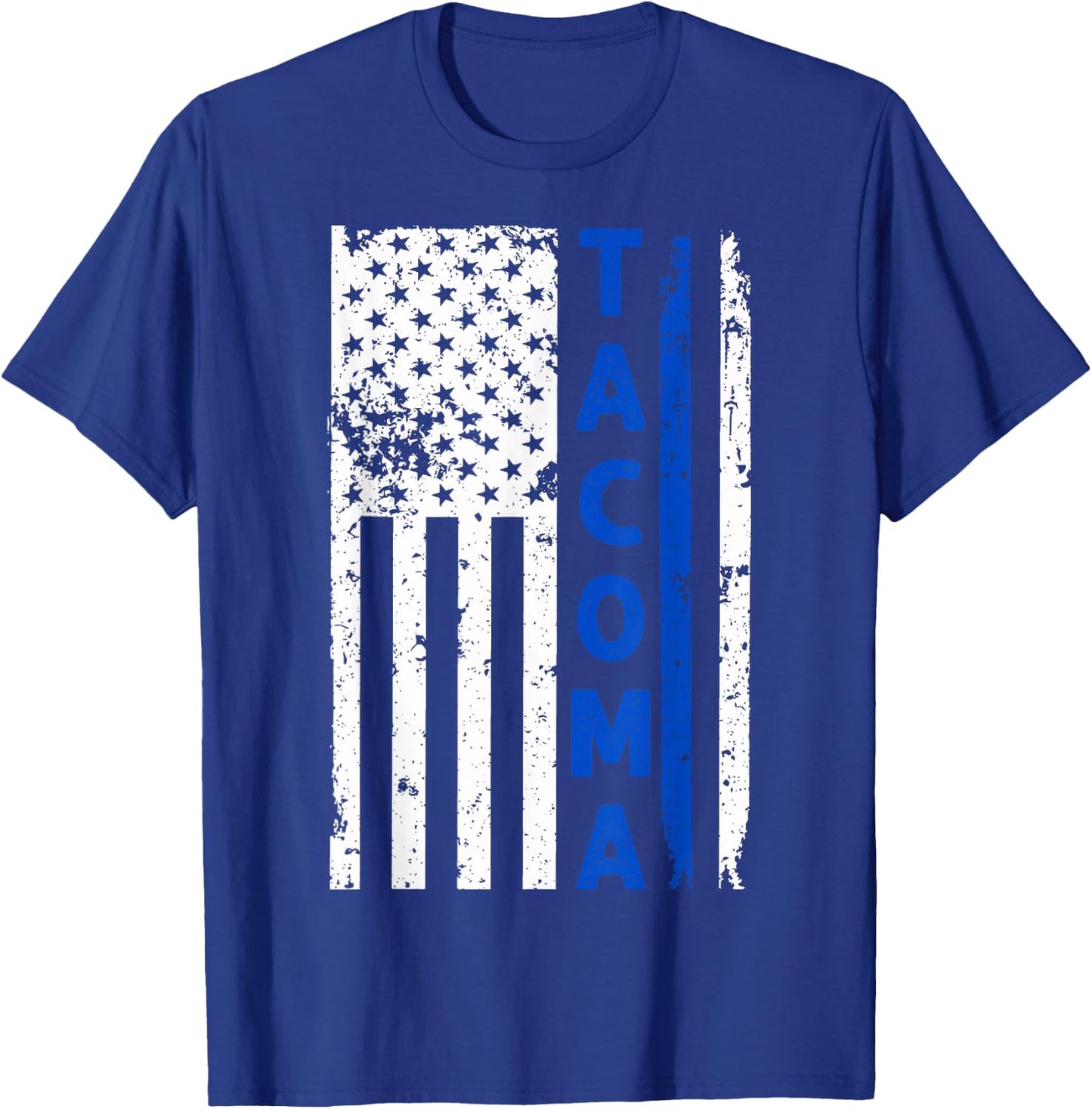 Tacoma Police T-Shirt - T-Shirt | Royal