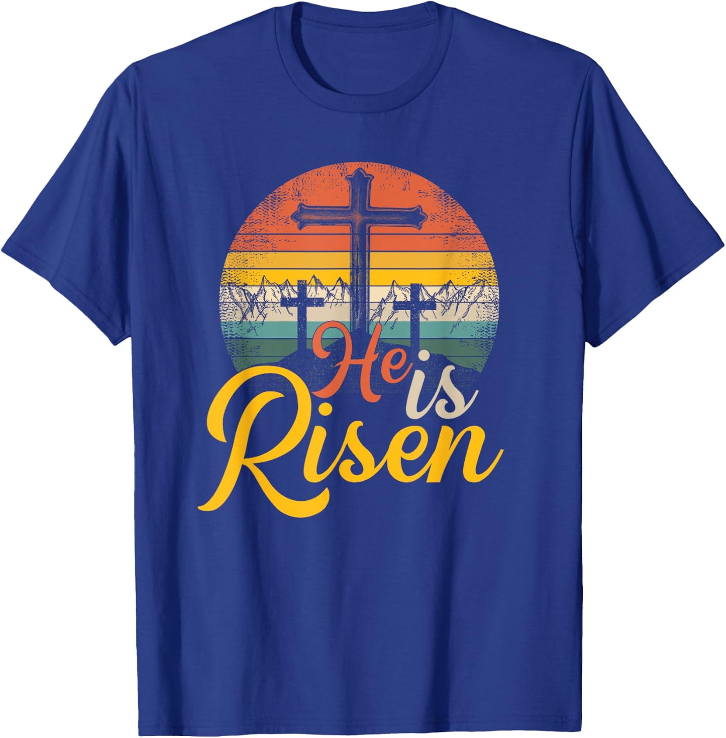 He Is Risen - Christian Easter Jesus T-Shirt - T-Shirt | Royal