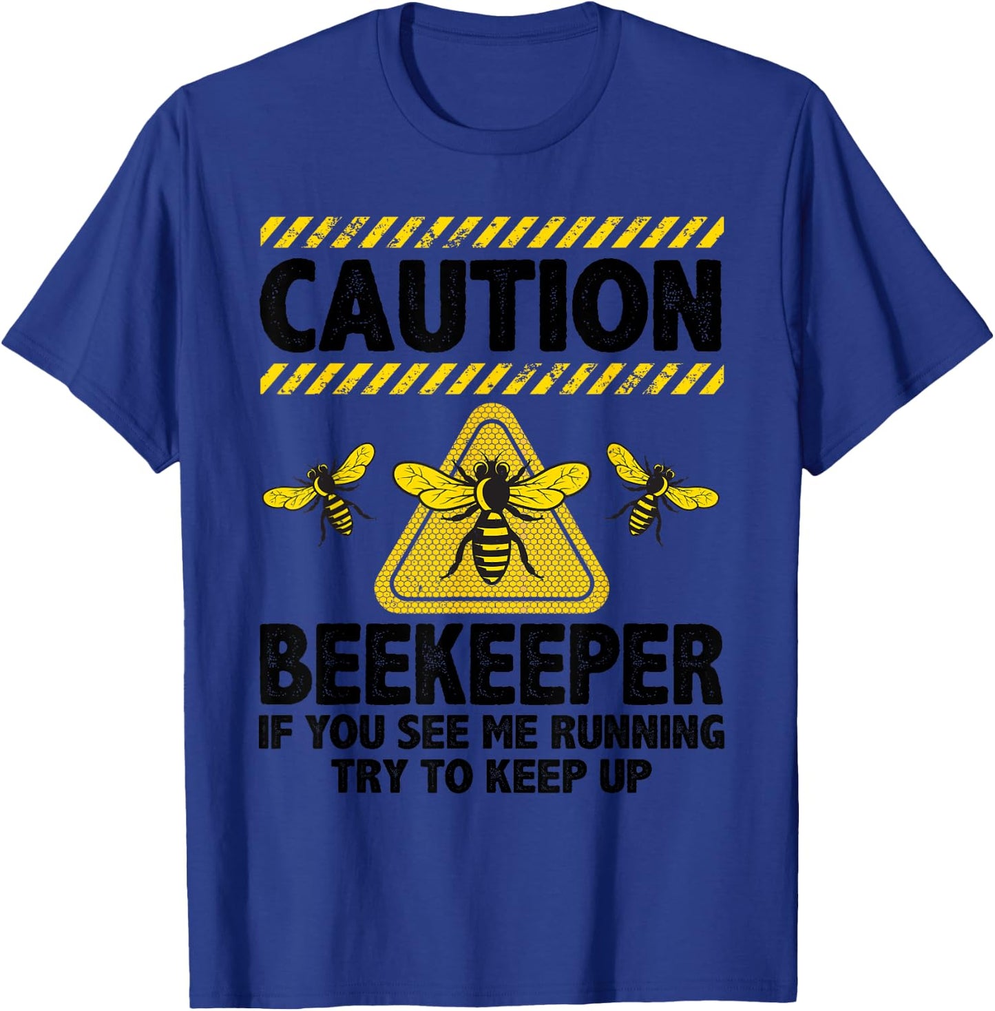 Funny Beekeeper Art Women Bee Hive Lover Beekeeping T-Shirt - T-Shirt | Royal
