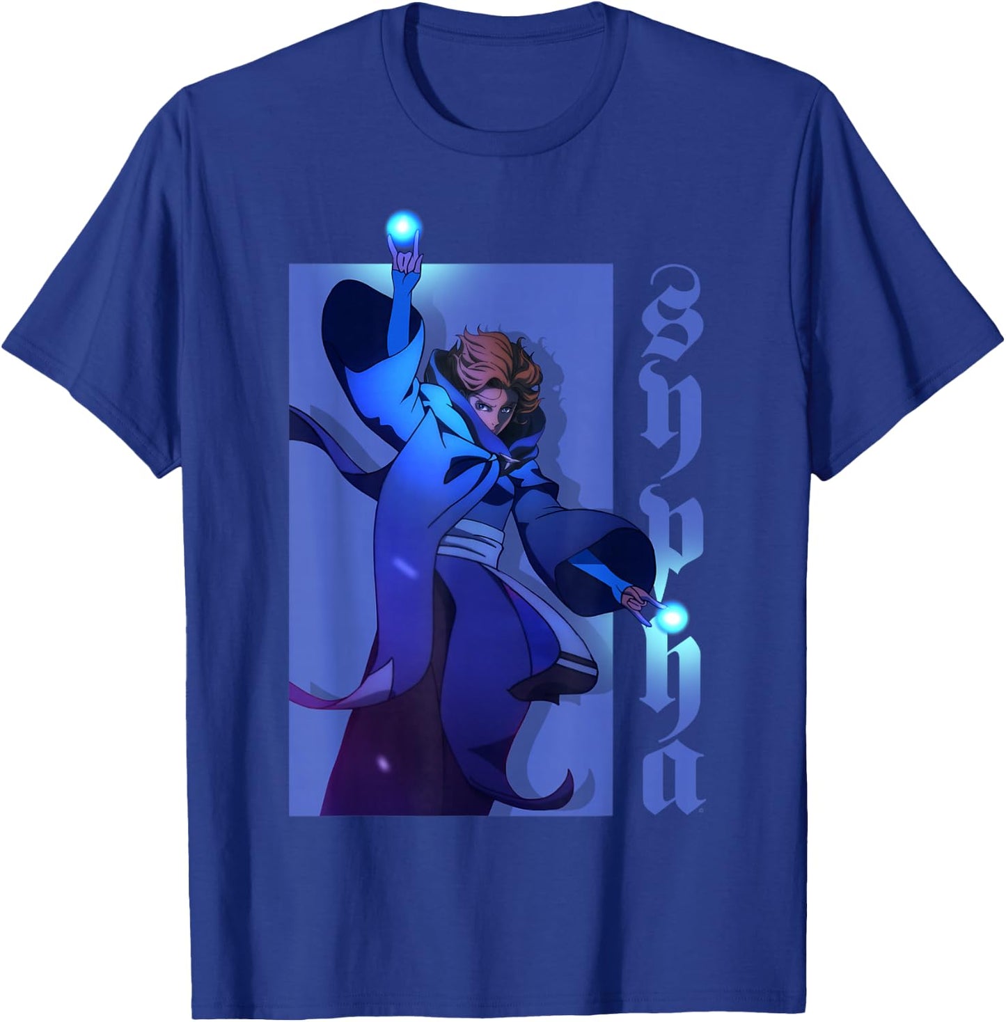 Netflix Castlevania Sypha Character Portrait T-Shirt - T-Shirt | Royal