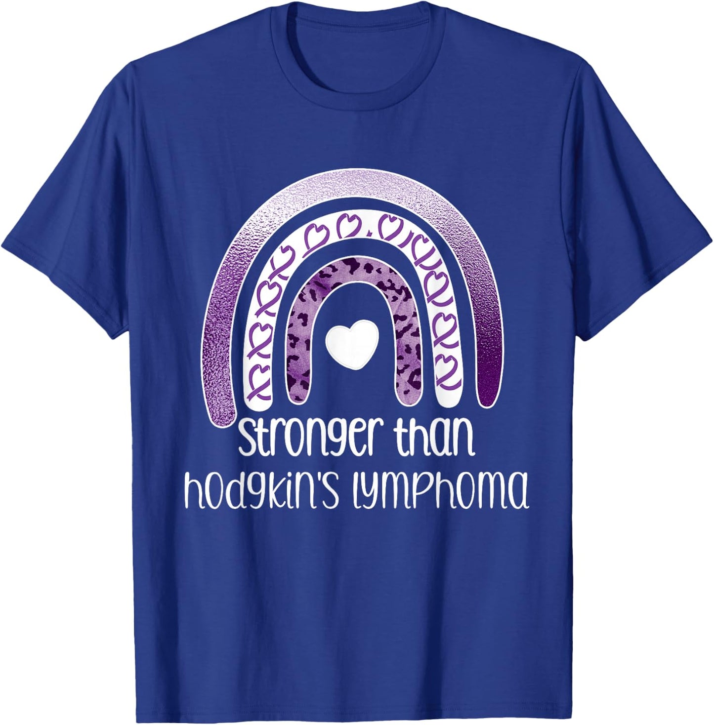 Hodgkin's Lymphoma Survivor Cancer Warrior T-Shirt - T-Shirt | Royal
