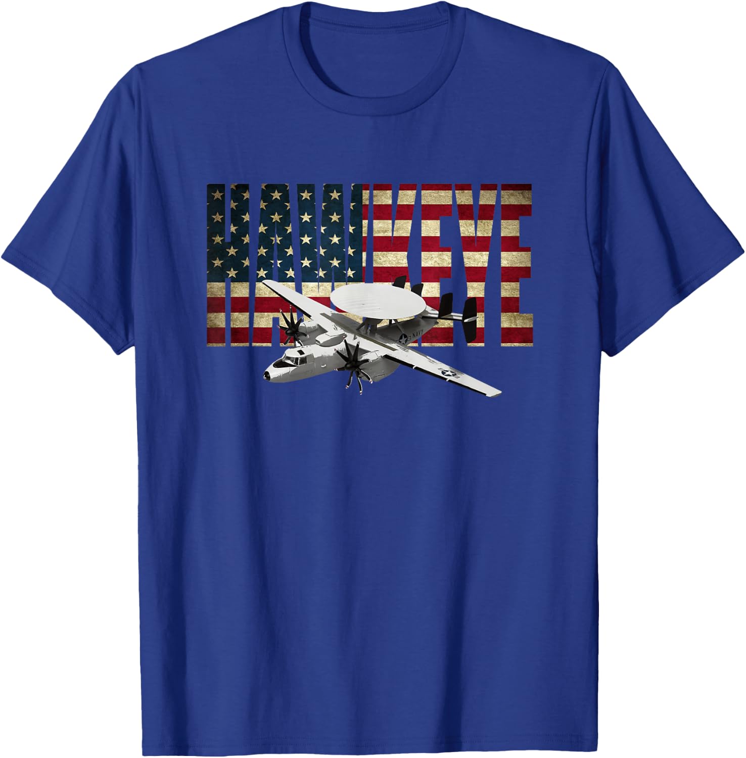 E-2 Hawkeye T-Shirt - T-Shirt | Royal