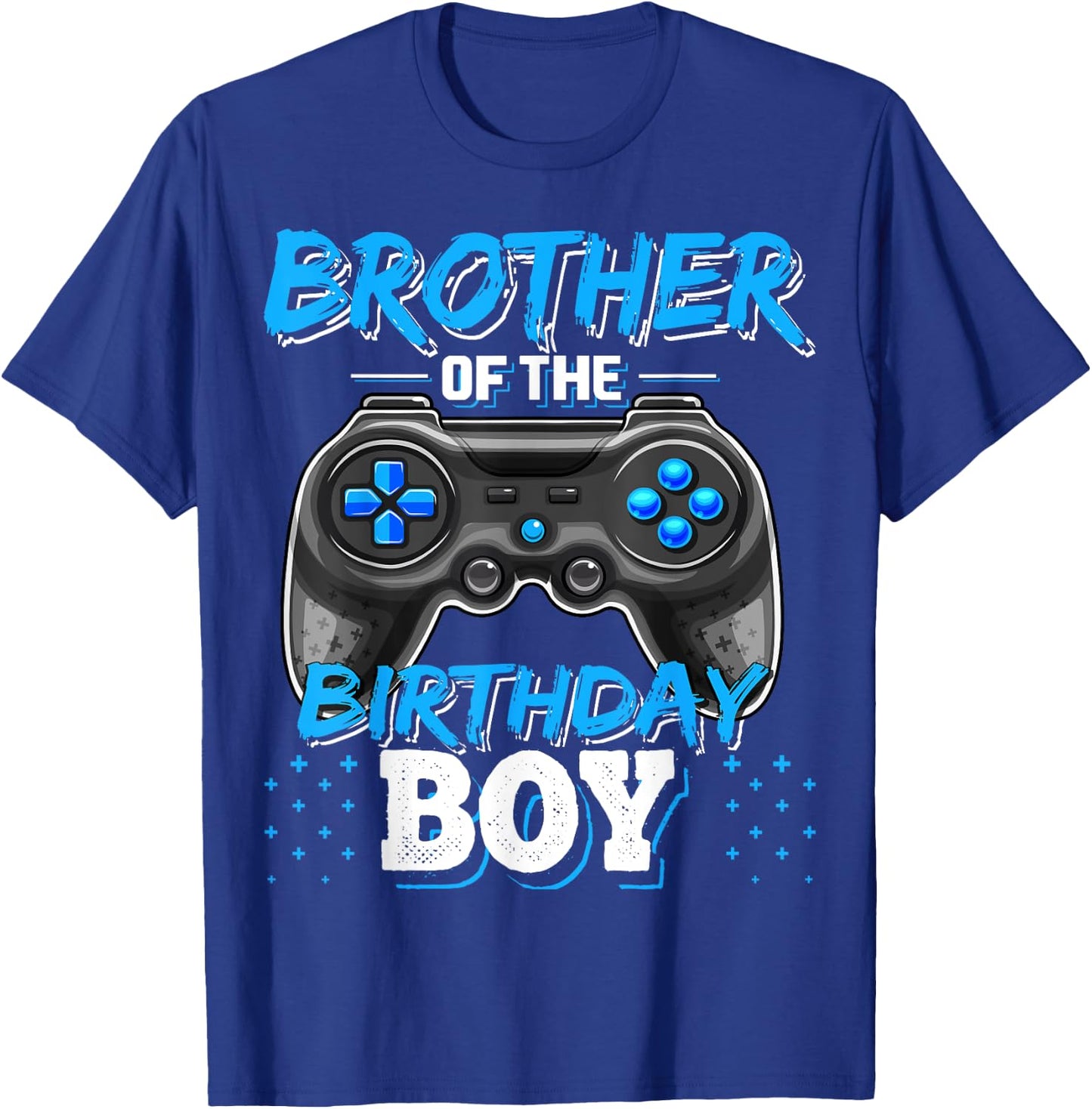 Brother of the Birthday Boy Matching Video Game Birthday T-Shirt - T-Shirt | Royal
