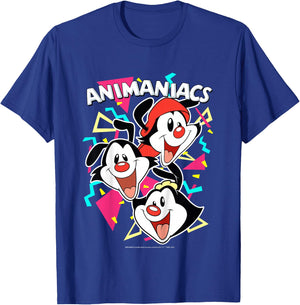 Kids Animaniacs Yakko Wakko & Dot Party Portrait T-Shirt - T-Shirt | Royal