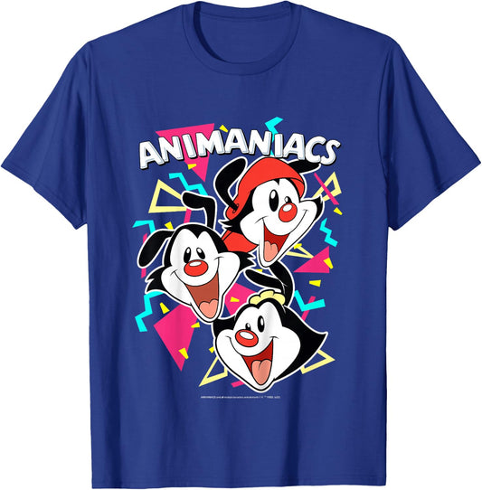 Kids Animaniacs Yakko Wakko & Dot Party Portrait T-Shirt - T-Shirt | Royal