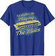 Blue Vintage Style Harmonica T-Shirt - T-Shirt | Royal
