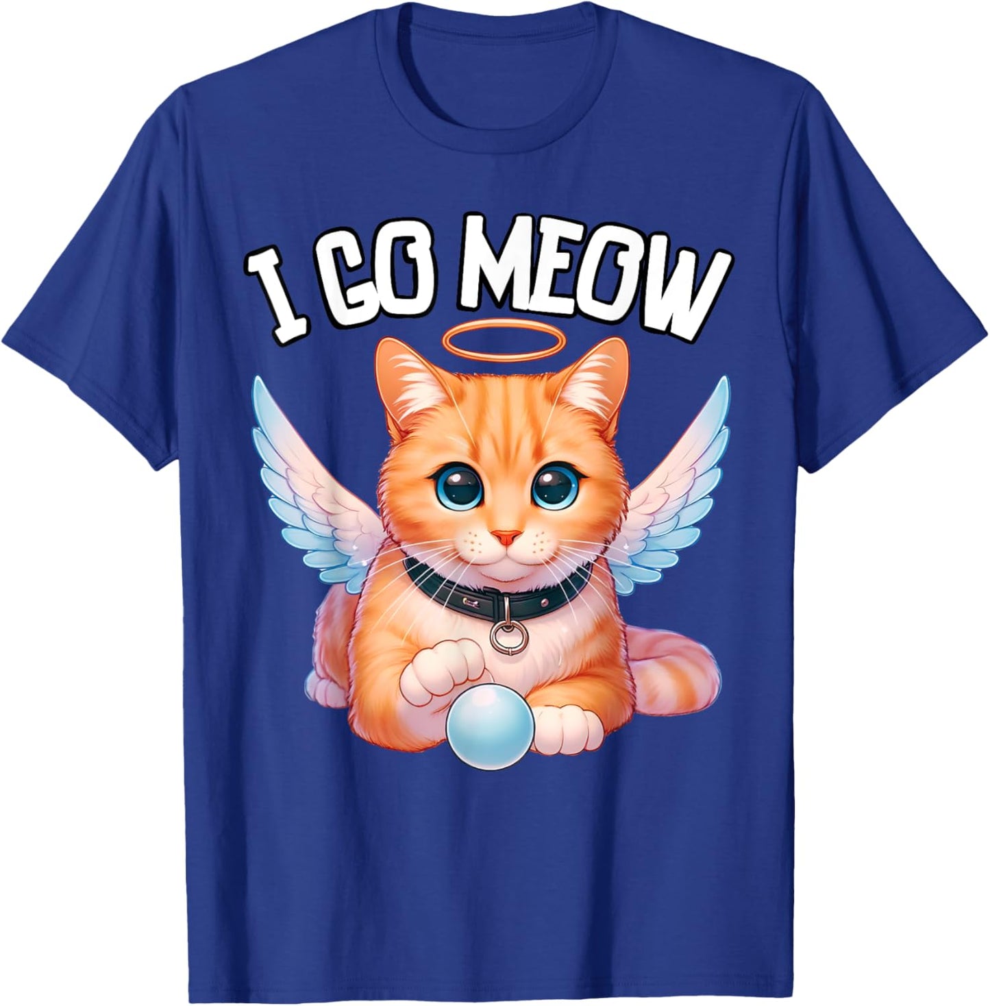 I Go Meow Cat Meme Meowing Not Meowing Cat Anime T-Shirt - T-Shirt | Royal