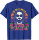 Jesus Revolution Christian Faith Retro Groovy Hippie Flower T-Shirt - T-Shirt | Royal