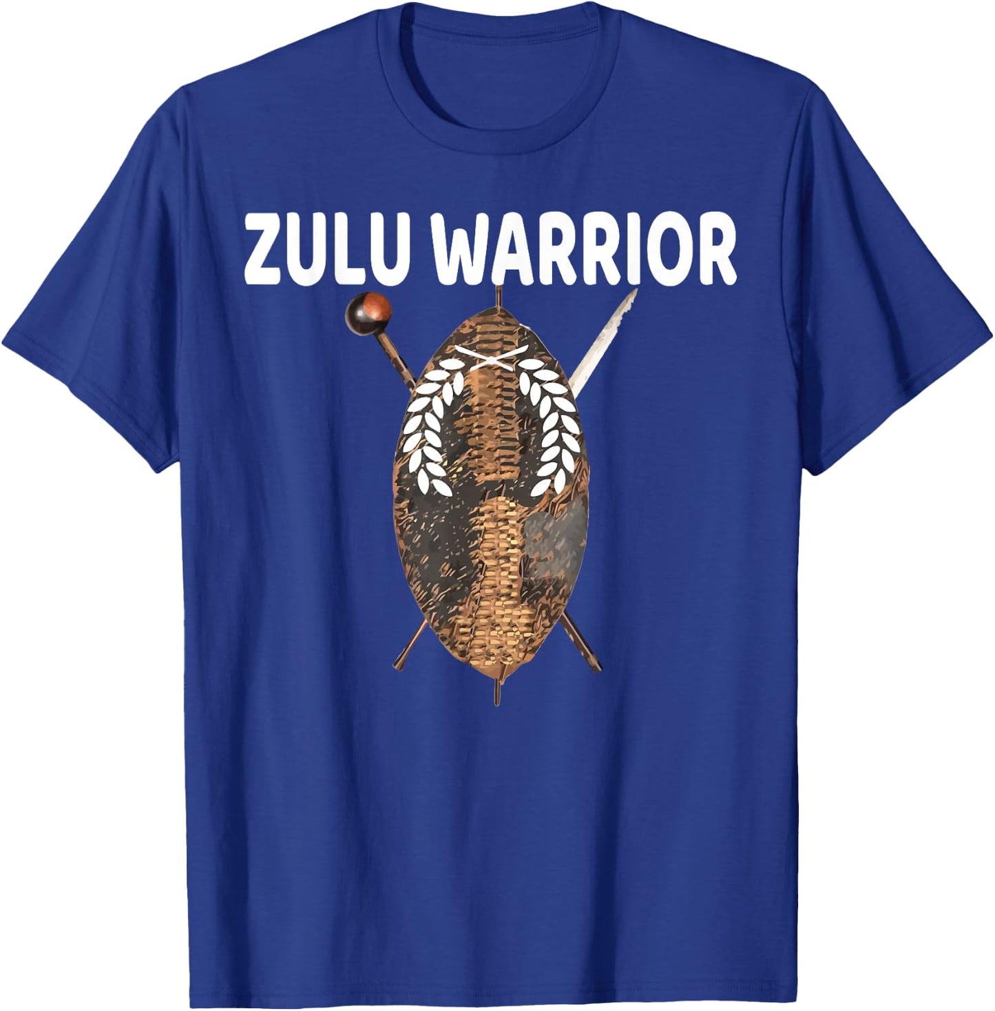 Zulu Warrior Shaka King African Tribe Africa Pride Zulu T-Shirt - T-Shirt | Royal