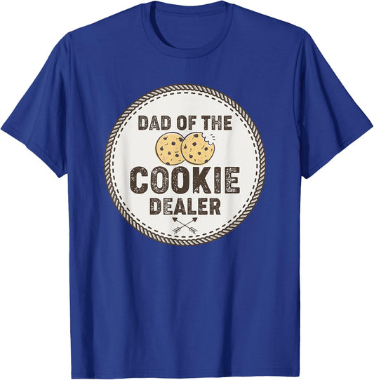 Dad of the Cookie Dealer - Scout For Girls T-Shirt - T-Shirt | Royal