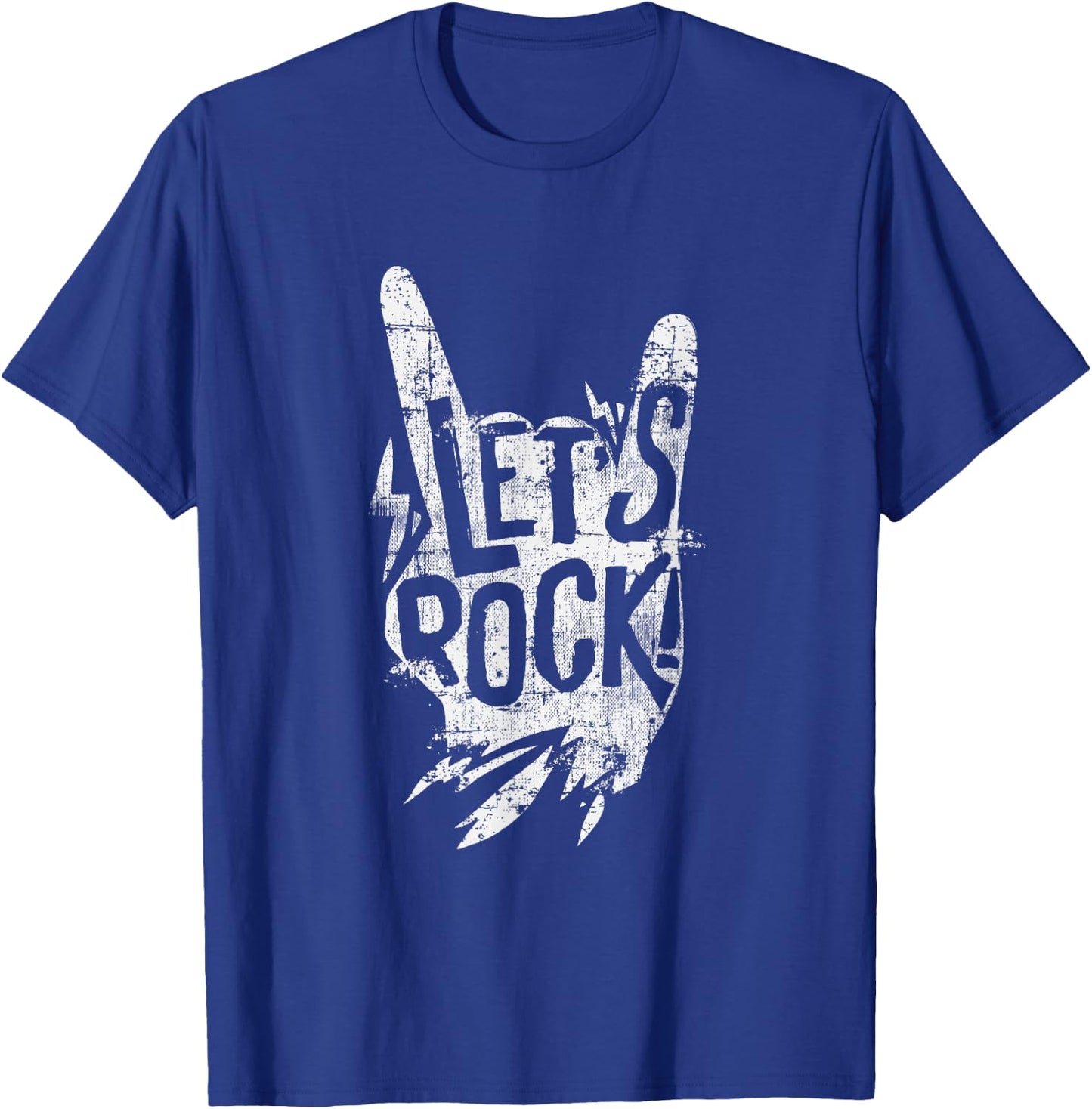 Let's Rock - Music Festival Party T-Shirt - T-Shirt | Royal