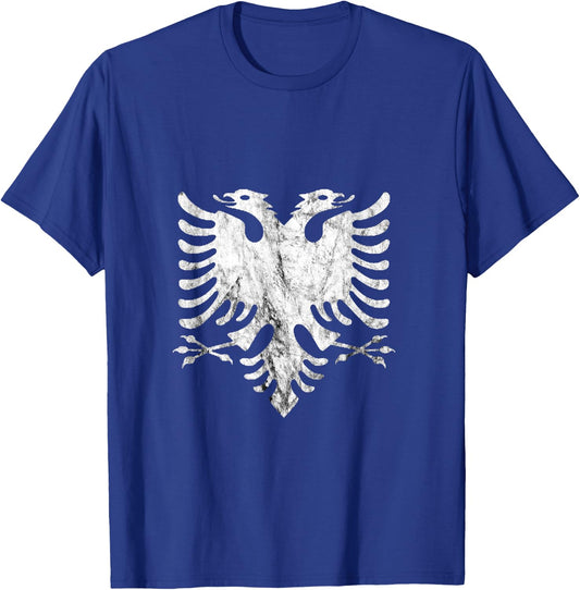Albania Shiqiptar Albanian Eagle Kosovar Albanian Pride T-Shirt - T-Shirt | Royal