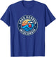 Lake Geneva Wisconsin WI Vintage Nautical Waves Design T-Shirt - T-Shirt | Royal