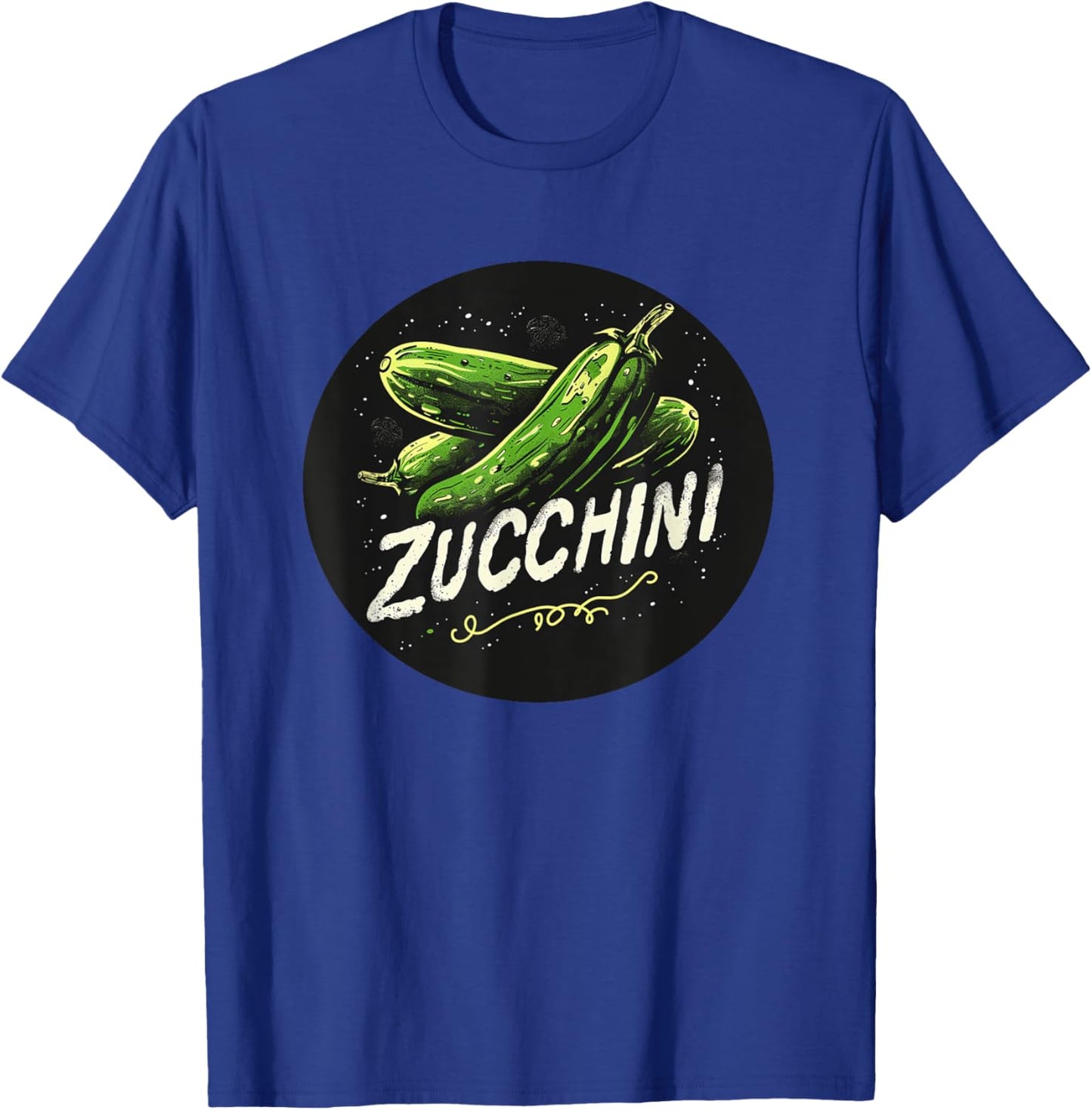 Happy Zucchini for Adults and Kids T-Shirt - T-Shirt | Royal