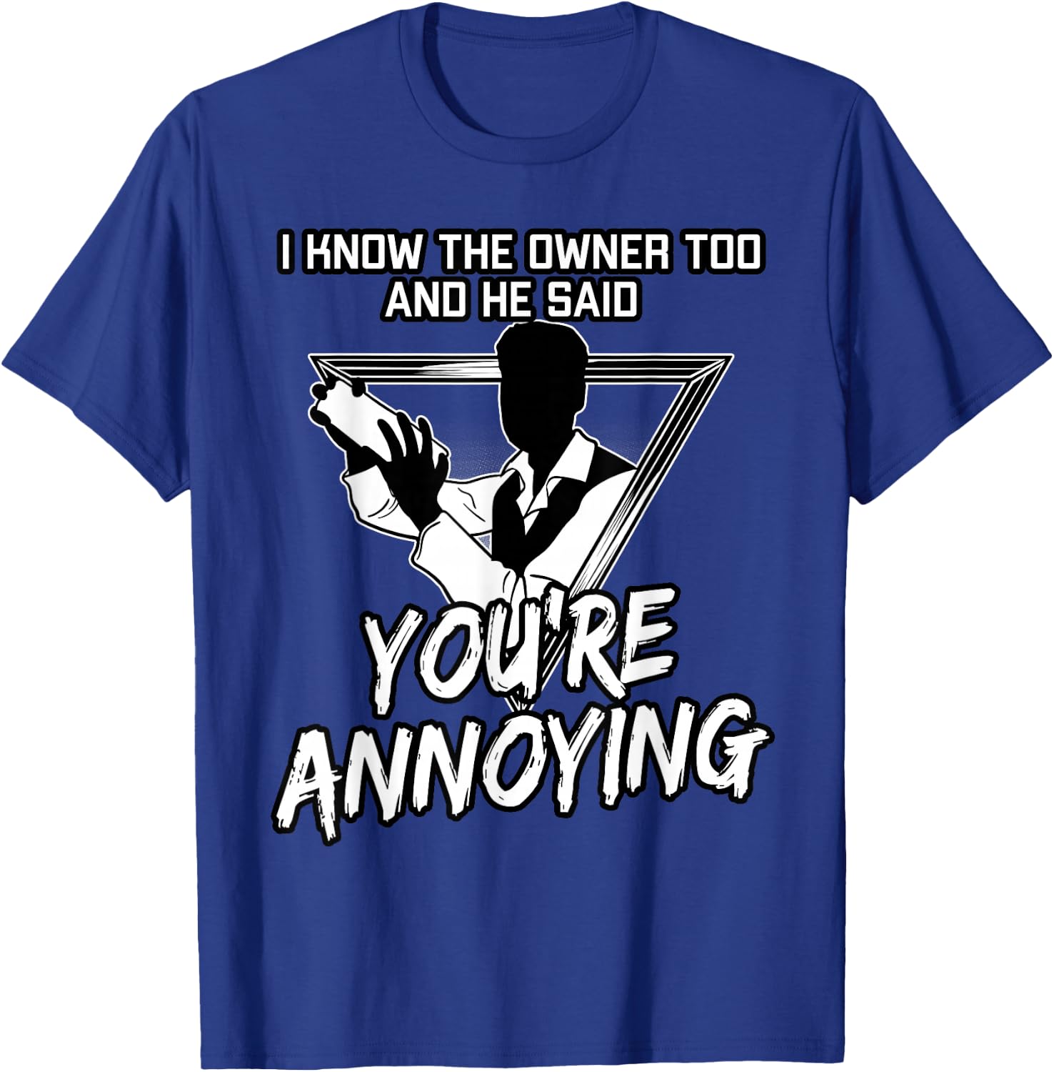 Mixologist I Know The Owner Too T-Shirt - T-Shirt | Royal