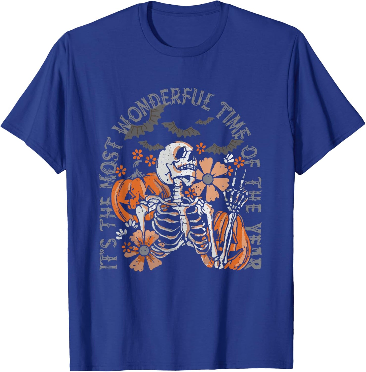 It's The Most Wonderful's Halloween Time Of The Year T-Shirt - T-Shirt | Royal