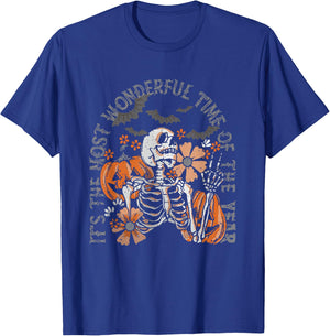 It's The Most Wonderful's Halloween Time Of The Year T-Shirt - T-Shirt | Royal