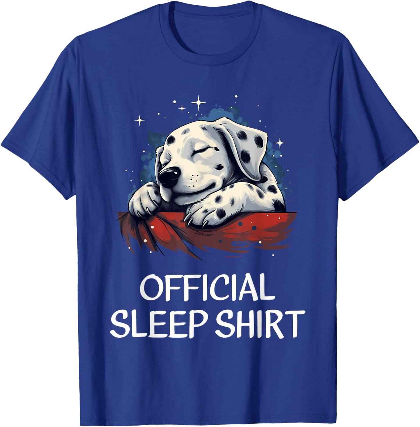 Official Sleep Shirt Dalmatian Nightshirt Pajama T-Shirt - T-Shirt | Royal