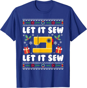 Let it Sew Let it Sew T-Shirt - T-Shirt | Royal