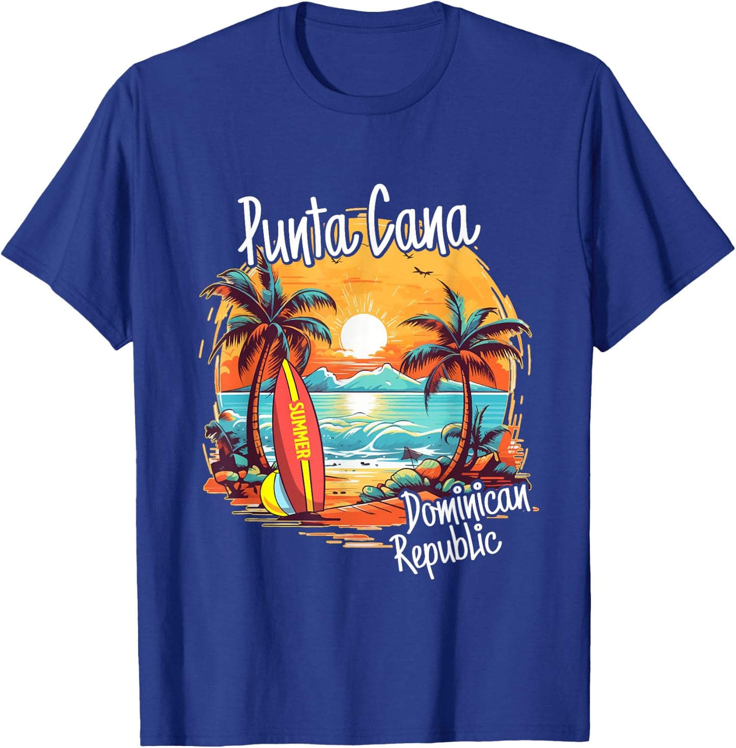 Punta Cana Vacation Dominican Republic Beach Family Trip T-Shirt - T-Shirt | Royal