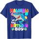 Mawmaw of the Birthday Boy Family Matching Party Shark T-Shirt - T-Shirt | Royal