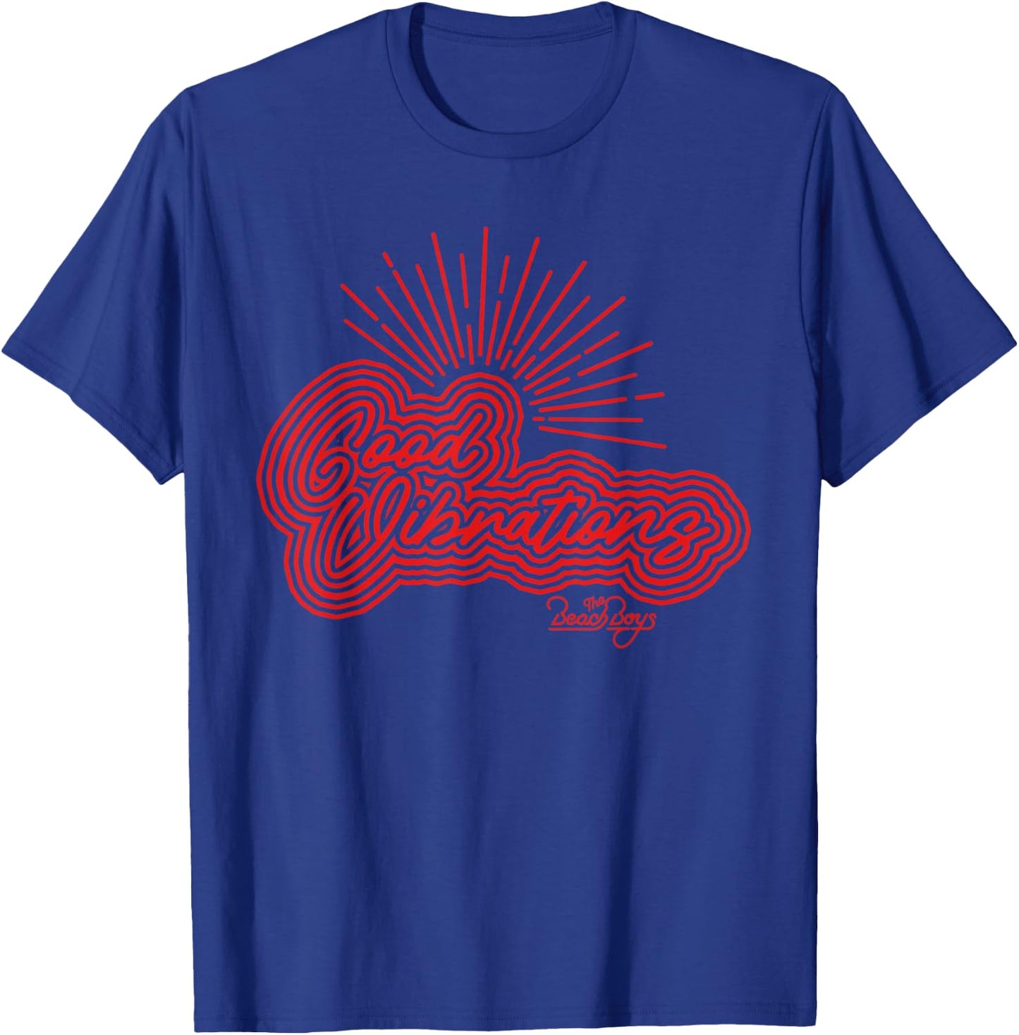 Beach Boys Good Vibrations T-Shirt - T-Shirt | Royal