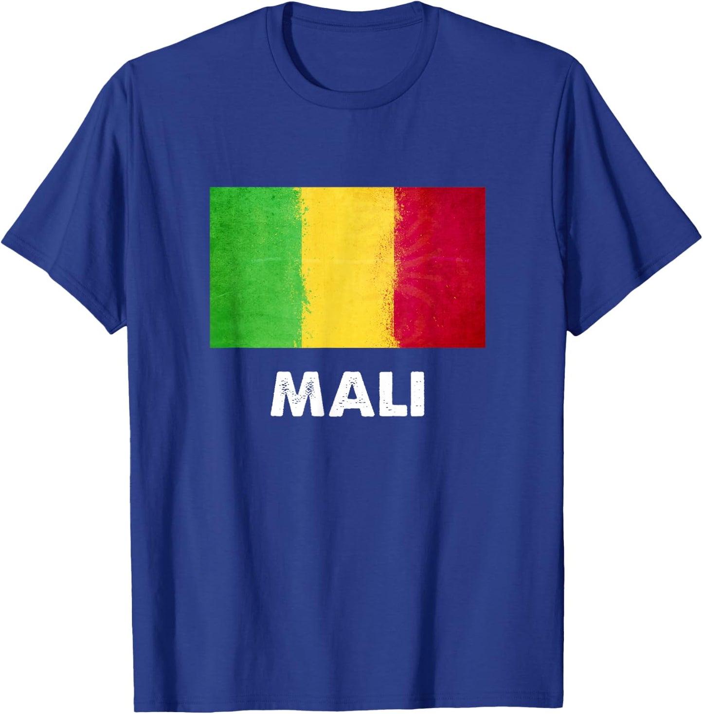 Mali Flag Shirt | Malier T-Shirt - T-Shirt | Royal