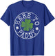 Here to Paddy Funny Clovers Stamp St Patrick's Day T-Shirt - T-Shirt | Royal